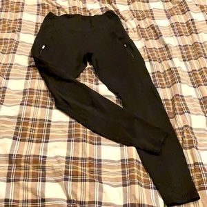Athleta black skinny pants